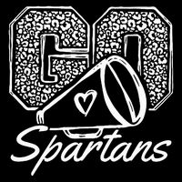 Go Cheer Spartans Sports Name Gifts Cooling Performance Crew T-Shirt
