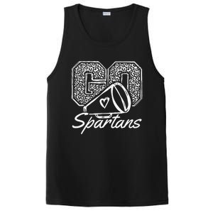 Go Cheer Spartans Sports Name Gifts PosiCharge Competitor Tank