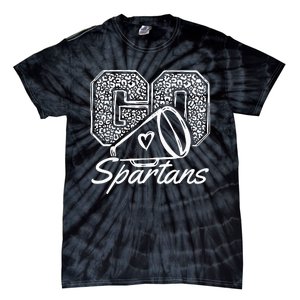 Go Cheer Spartans Sports Name Gifts Tie-Dye T-Shirt