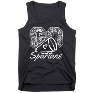 Go Cheer Spartans Sports Name Gifts Tank Top