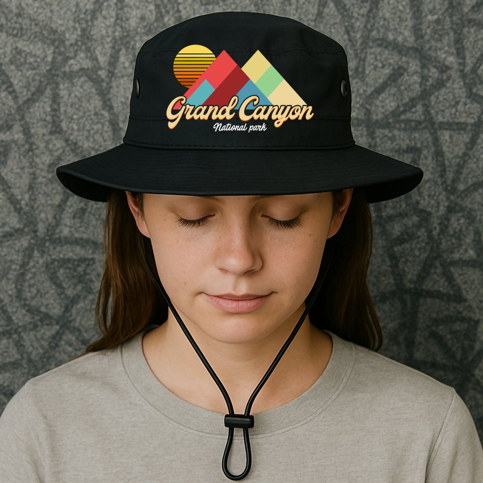 Grand Canyon S National Park Vintage Retro Gift Bucket Hat