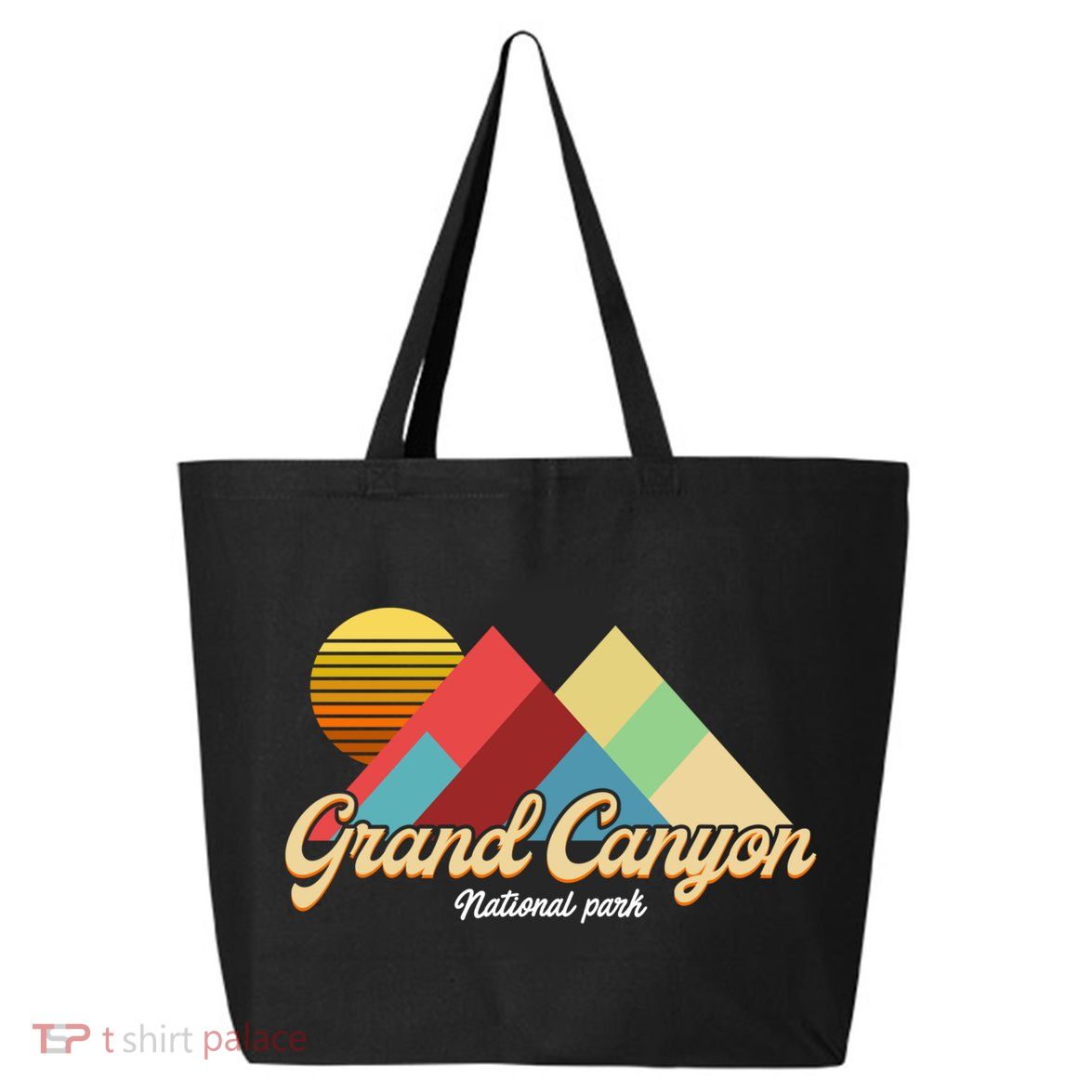 Grand Canyon S National Park Vintage Retro Gift 25L Jumbo Tote