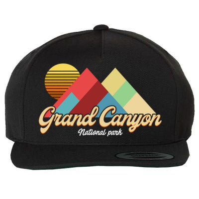 Grand Canyon S National Park Vintage Retro Gift Wool Snapback Cap