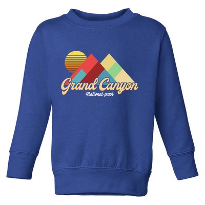 Grand Canyon S National Park Vintage Retro Gift Toddler Sweatshirt