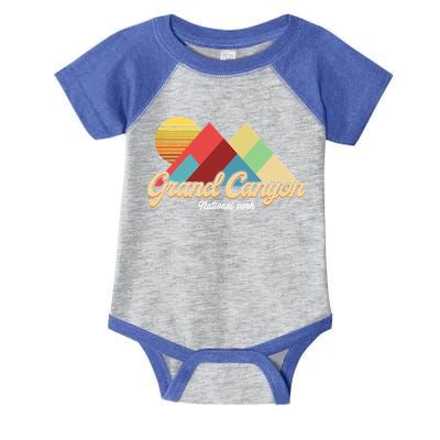 Grand Canyon S National Park Vintage Retro Gift Infant Baby Jersey Bodysuit