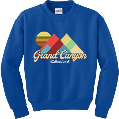Grand Canyon S National Park Vintage Retro Gift Kids Sweatshirt