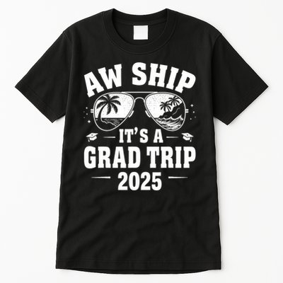Graduation Cruise Ship Graduate Aw Ship It's A Grad Trip Tall T-Shirt
