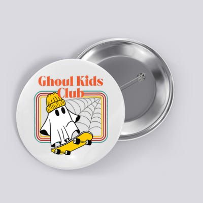 Ghoul Club Skateboarding Button