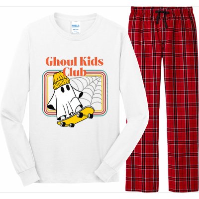 Ghoul Club Skateboarding Long Sleeve Pajama Set