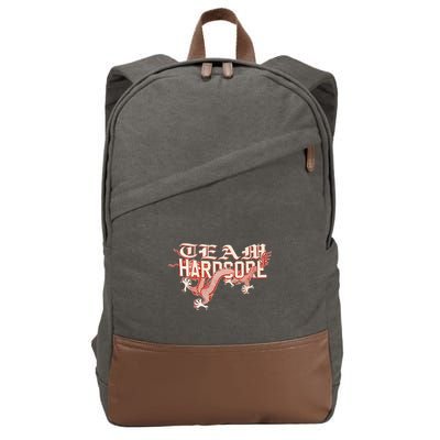 Gang Called Speed Team Hardcore Cotton Canvas Backpack