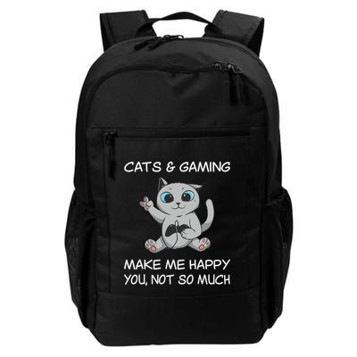 Gaming Cat Sarcastic Cat Lover Video Games Video Gamer Backpack