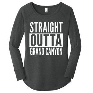 Grand Canyon Straight Outta College University Alumni Women's Perfect Tri Tunic Long Sleeve Shirt