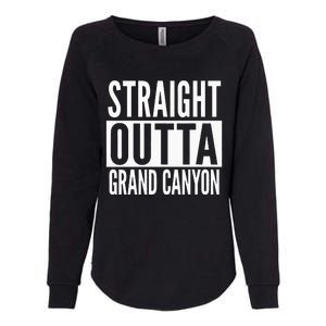 Grand Canyon Straight Outta College University Alumni Womens California Wash Sweatshirt