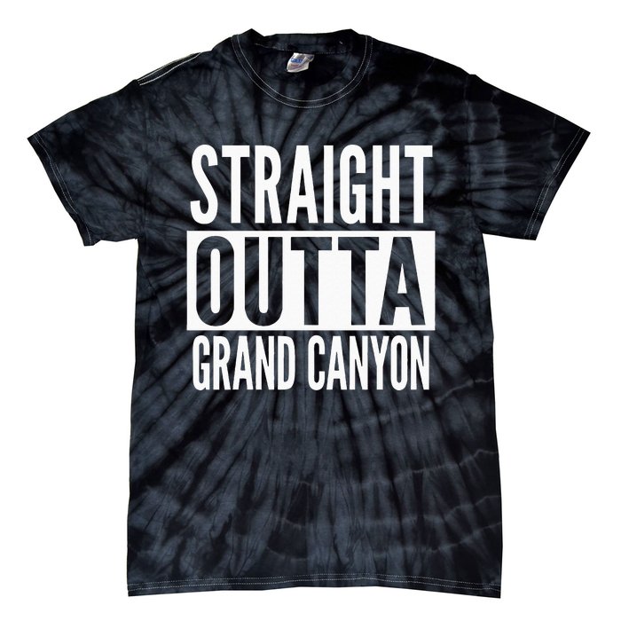 Grand Canyon Straight Outta College University Alumni Tie-Dye T-Shirt