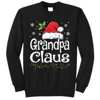 Grandpa Claus Shirts Christmas Lights Pajama Family Matching Sweatshirt