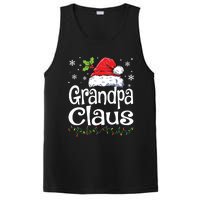 Grandpa Claus Shirts Christmas Lights Pajama Family Matching PosiCharge Competitor Tank