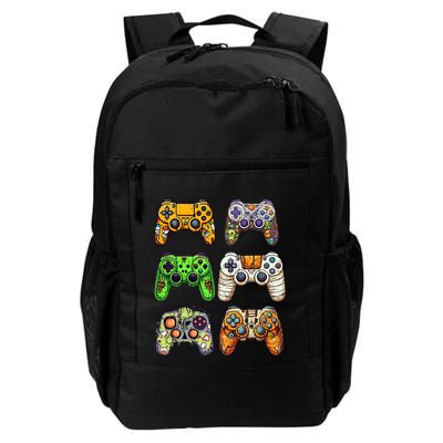 Gaming Controllers Skeleton Zombie Mummy Halloween Backpack