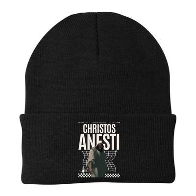 Greek Christian Streetwear Jesus Christ Is Risen Women Beanie