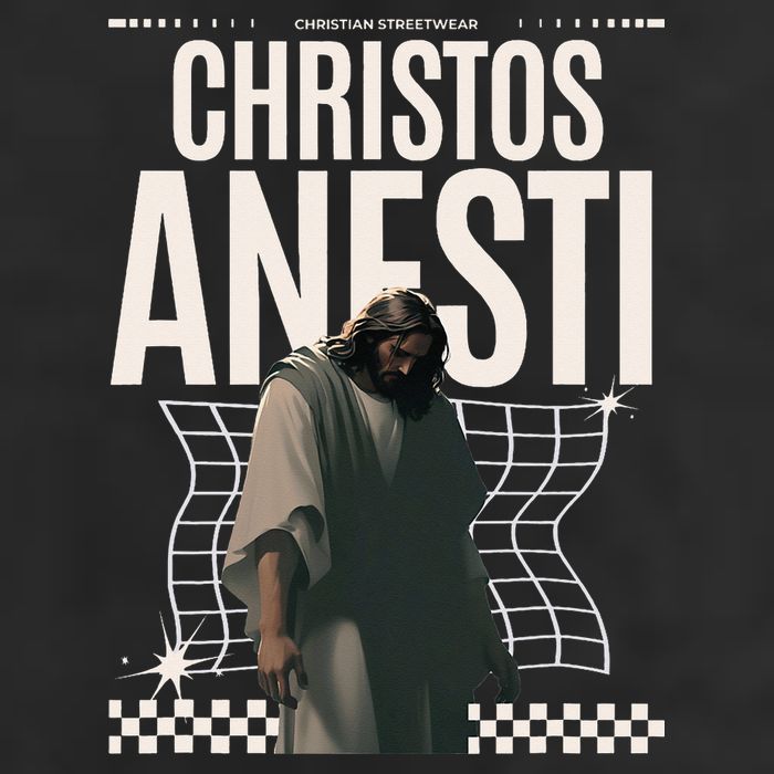 Greek Christian Streetwear Jesus Christ Is Risen Women Beanie