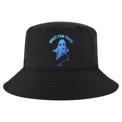 Ghost Can Skate Halloween Costume Ghoul Skateboard Skater Gift Cool Comfort Performance Bucket Hat