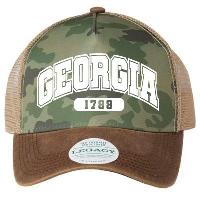 Georgia Collegiate Style 1788 Legacy Tie Dye Trucker Hat