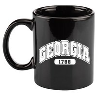 Georgia Collegiate Style 1788 11oz C Handle Ceramic Mug