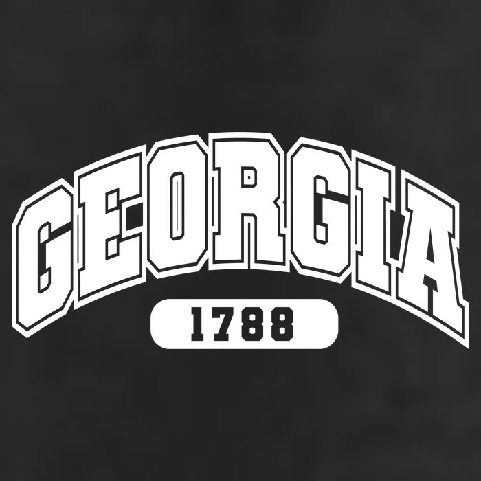 Georgia Collegiate Style 1788 11oz C Handle Ceramic Mug