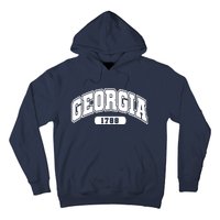 Georgia Collegiate Style 1788 Hoodie