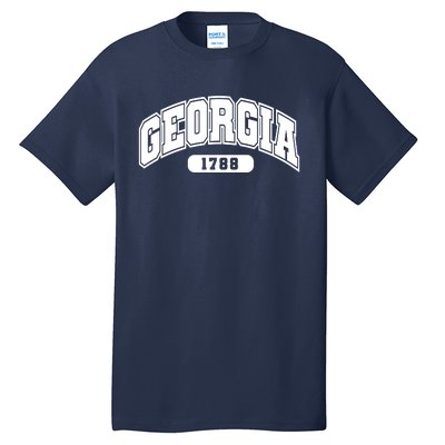 Georgia Collegiate Style 1788 Tall T-Shirt