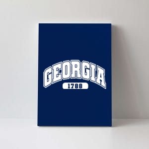 Georgia Collegiate Style 1788 Canvas