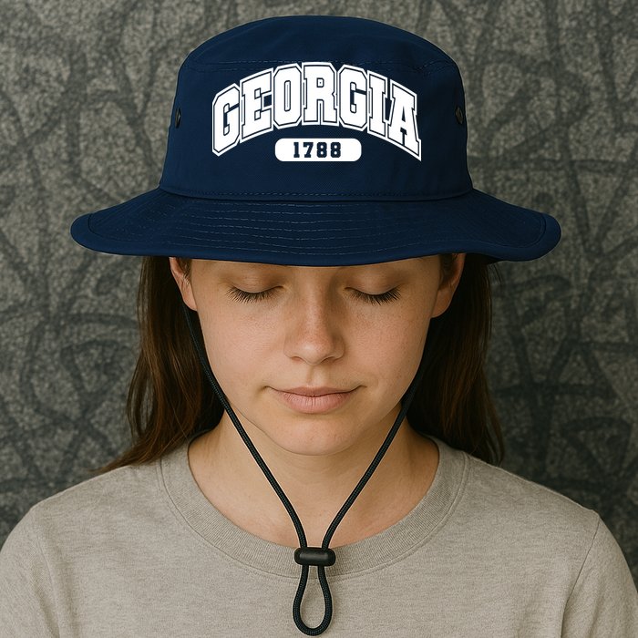 Georgia Collegiate Style 1788 Bucket Hat