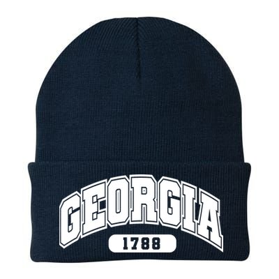 Georgia Collegiate Style 1788 Beanie