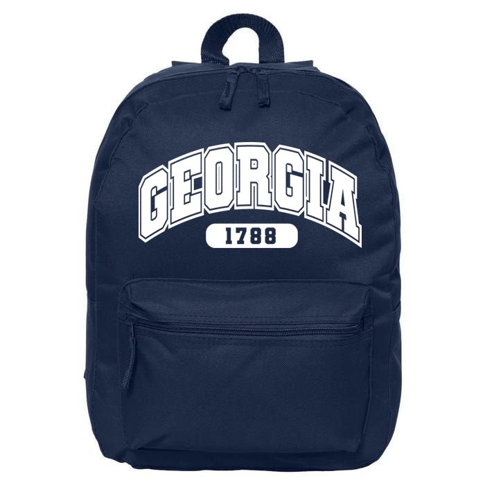 Georgia Collegiate Style 1788 16 in Basic Backpack