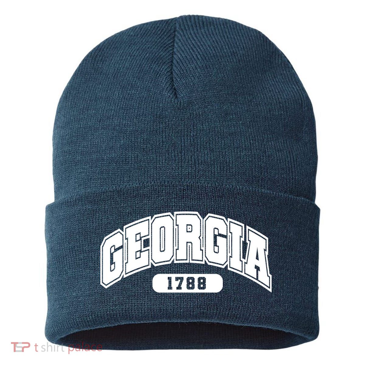 Georgia Collegiate Style 1788 Sustainable Knit Beanie