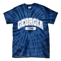 Georgia Collegiate Style 1788 Tie-Dye T-Shirt