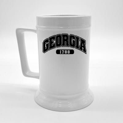 Georgia Collegiate Style 1788 Beer Stein