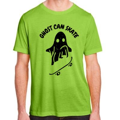 Ghost Can Skate Halloween Costume Ghoul Skateboard Skater Gift Adult ChromaSoft Performance T-Shirt