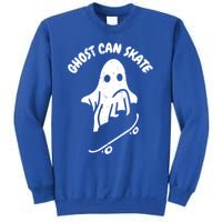 Ghost Can Skate Halloween Costume Ghoul Skateboard Skater Gift Sweatshirt