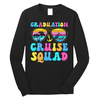 Graduation Cruise Squad Funny Cruising Graduation 2024 Long Sleeve Shirt