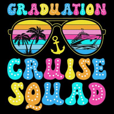 Graduation Cruise Squad Funny Cruising Graduation 2024 T-Shirt