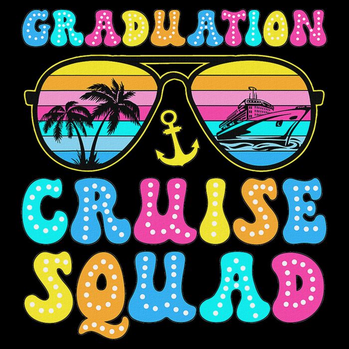 Graduation Cruise Squad Funny Cruising Graduation 2024 Impact Tech Backpack