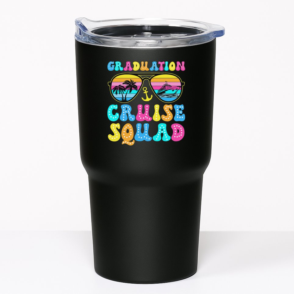 Graduation Cruise Squad Funny Cruising Graduation 2024 Tumbler