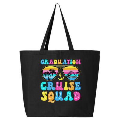Graduation Cruise Squad Funny Cruising Graduation 2024 25L Jumbo Tote