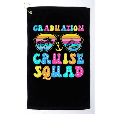 Graduation Cruise Squad Funny Cruising Graduation 2024 Golf Towel