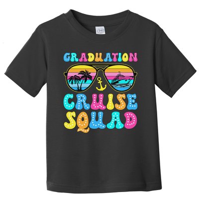 Graduation Cruise Squad Funny Cruising Graduation 2024 Toddler T-Shirt