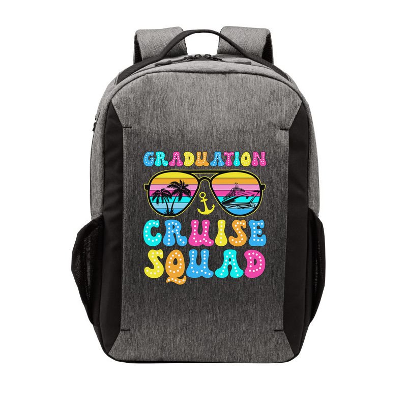 Graduation Cruise Squad Funny Cruising Graduation 2024 Vector Backpack