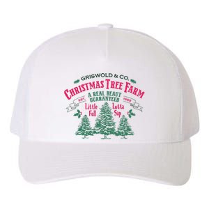 Griswold Christmas Tree Farm Holiday Yupoong Adult 5-Panel Trucker Hat