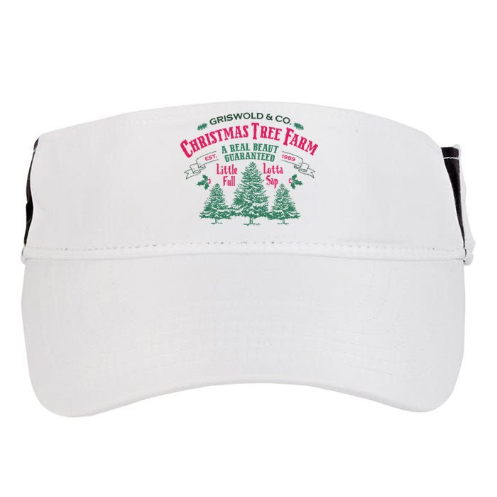 Griswold Christmas Tree Farm Holiday Adult Drive Performance Visor