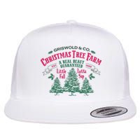 Griswold Christmas Tree Farm Holiday Flat Bill Trucker Hat