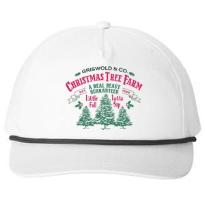 Griswold Christmas Tree Farm Holiday Snapback Five-Panel Rope Hat